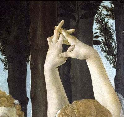 Primavera (detail) by Sandro Botticelli
